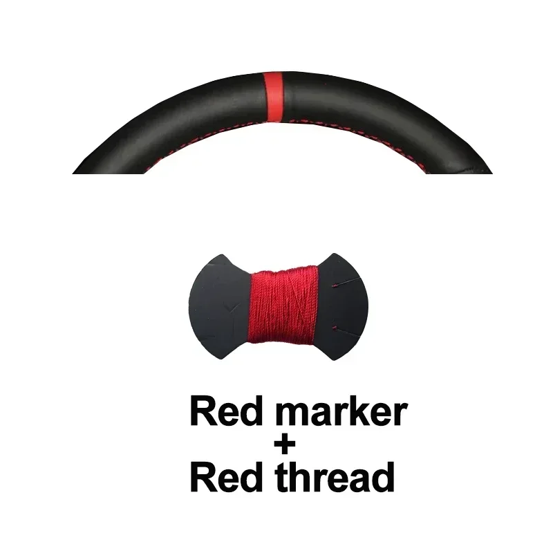 

Ручная шить чехол на руль автомобиля для Mitsubishi L200 Outlander PHEV Shogun Sport Pajero Triton 2015-2022