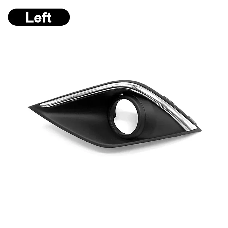 

Передний бампер автомобиля слева, правая противотуманная фара, корпус лампы, подходит для Mitsubishi Outlander 2016 2017 2018 2019 2020 2021, рамка противотуманной фары из АБС-пластика