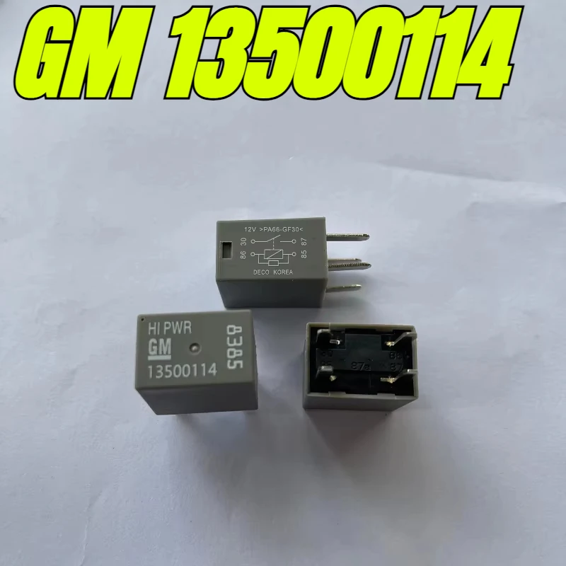

(Совершенно новый оригинал) 1 шт./лот 100% оригинальное реле: GM 13500114 4-контактное автомобильное реле