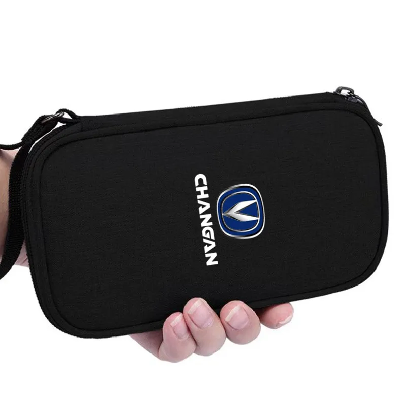 Новая водонепроницаемая сумка для хранения автомобильных ключей, водительских прав, USB-наушников changan CS75 PLUS CS95 CS35 alsvin CS15 CS55 Eado