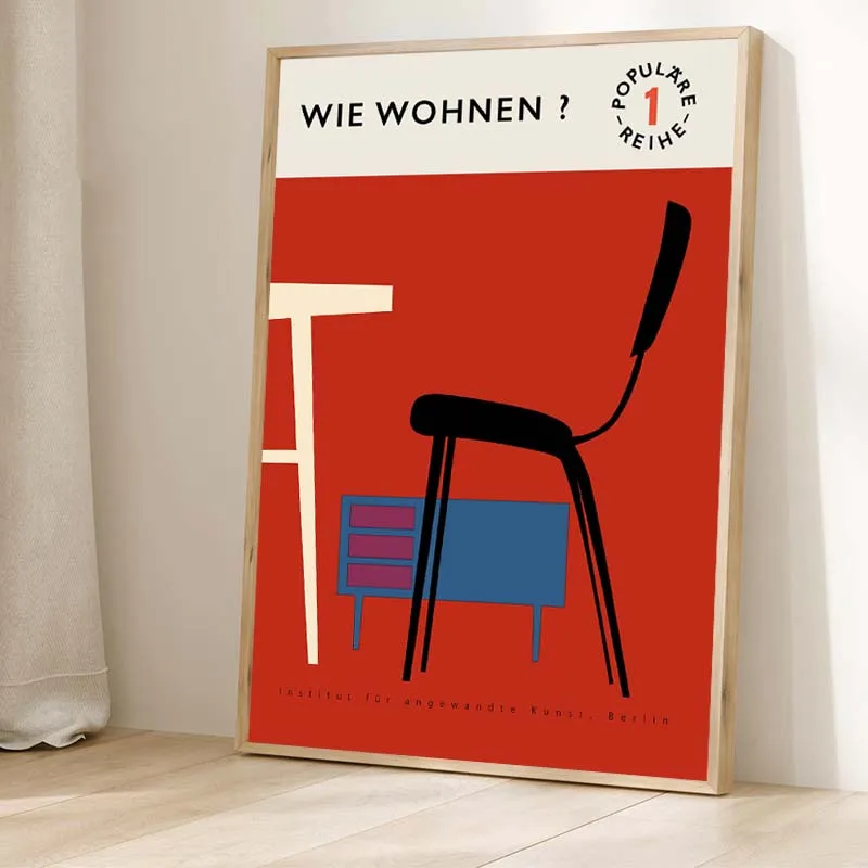 

Минималистичный винтажный постер