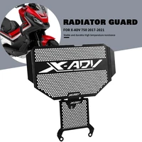 moto accessories xadv x adv 750 2021 for honda xadv 750 2017 2021 motorcycle cnc aluminum radiator grille guard cover protector