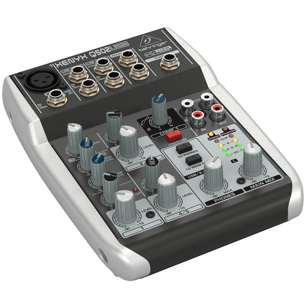 Микшерный пульт Behringer Q502USB | Электроника