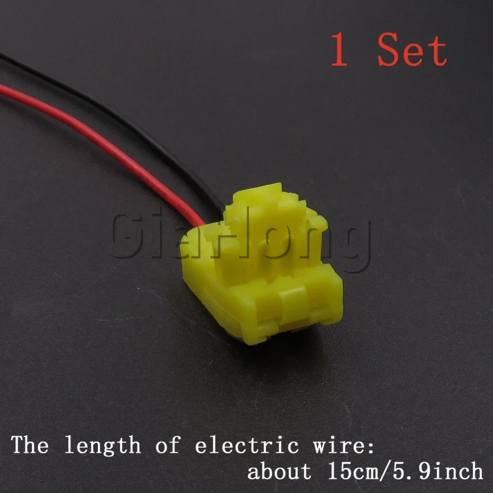 1 комплект 2-сторонней сборки переменного тока, автозапчасти 1612121 -4 Автомобильный небольшой ток, незапечатанный провод, кабельная розетка, автомобильный электрический разъем