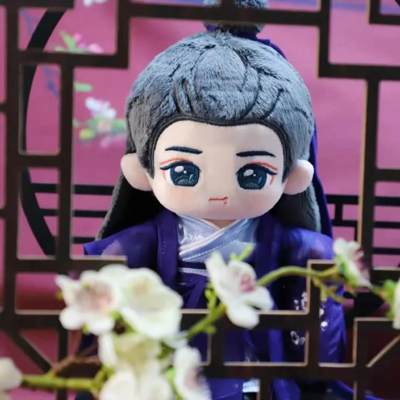 Симпатичная мягкая подушка в стиле аниме Xiao Zhan Q Version игрушки меняющие костюм