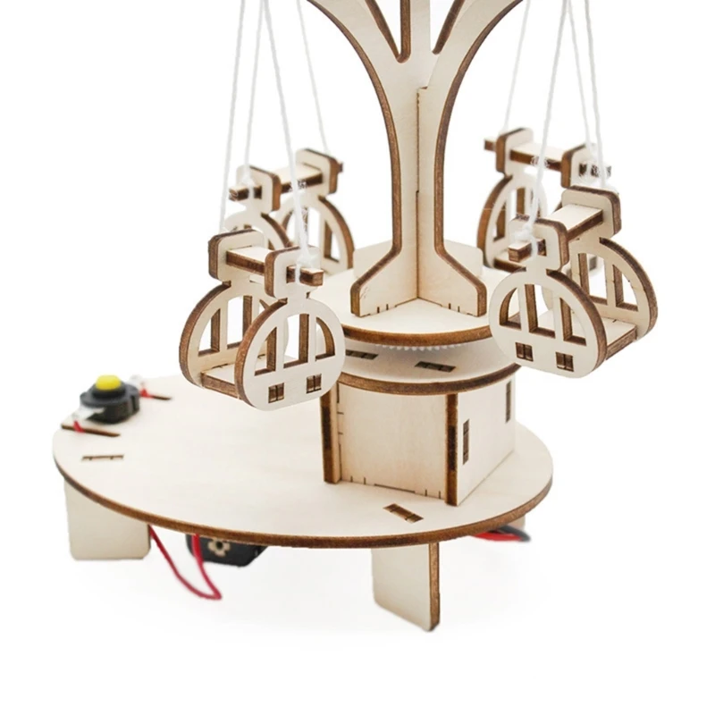 Набор 3D-пазлов &quotРуки на дереве&quot Вращающийся стул для поставок научных