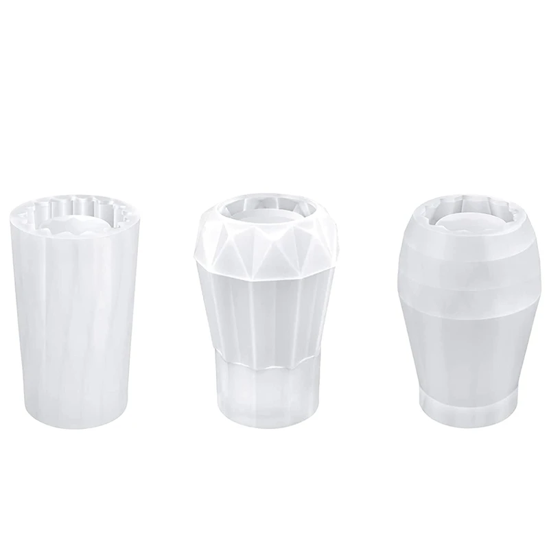 

LBER Resin Molds For Small Tall Vase Bud Vase Silicone Molds Kit With Twine Epoxy Casting Flower Vase Molds