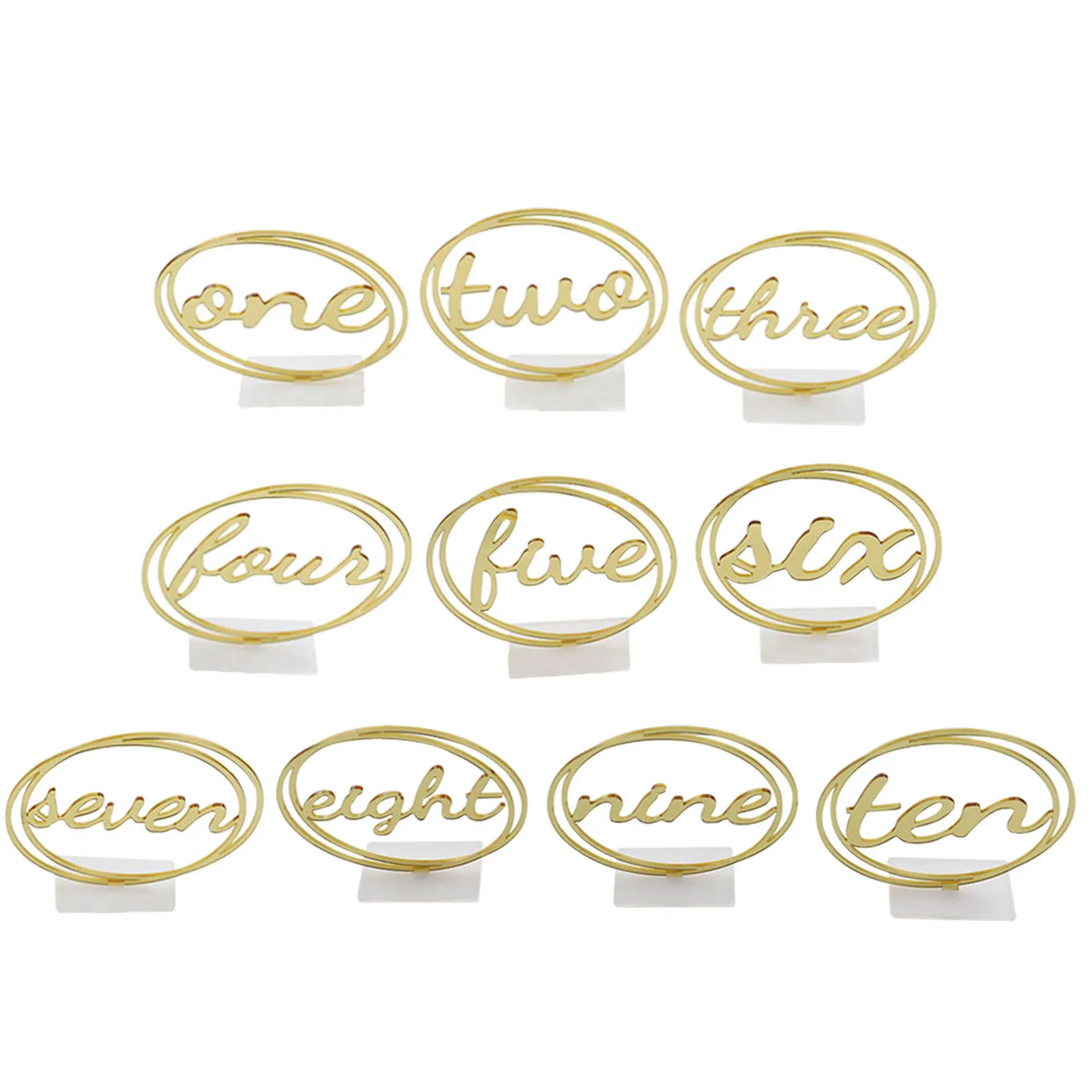 

Золотые настольные знаки-цифры, каллиграфические Акриловые Настольные цифры для свадьбы, золотые настольные цифры с держателем для свадеб...