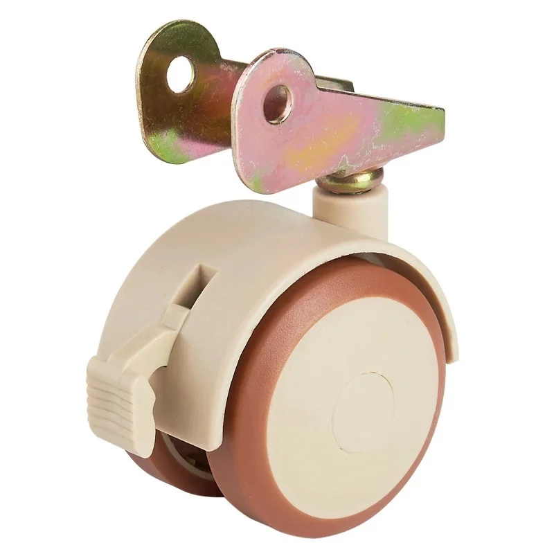 

Crib universal/rubber/foot/silent bed accessories splint, roller, soft rubber wheel