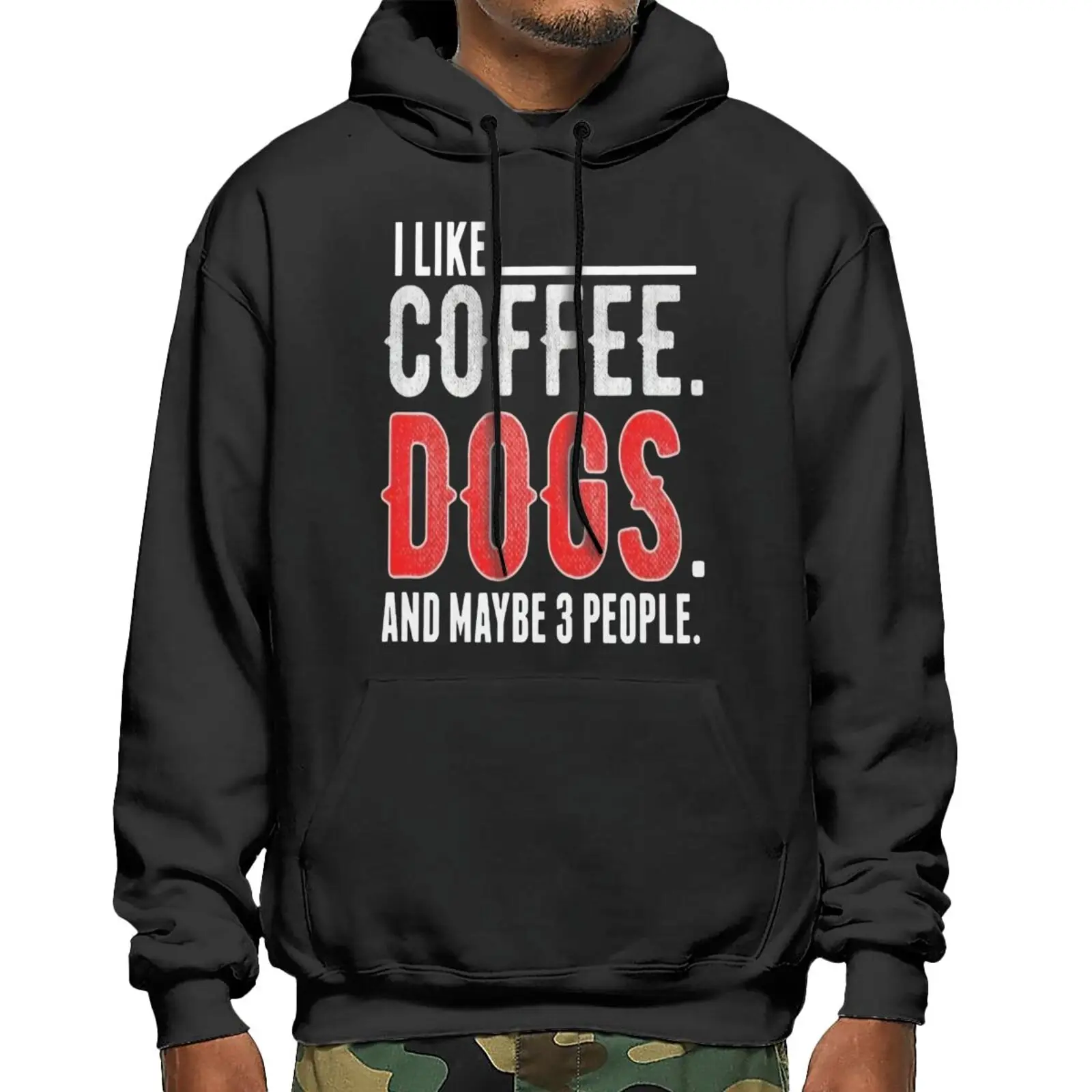

I Like Coffee Dogs And Maybe Sweatshirts Hoodies Hoodie Korea Men's Hoodies Sweatshirt Anime Zipper Hoodie Oversize Sweatshirt