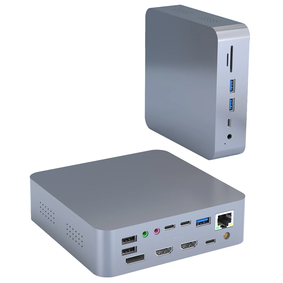 

18-in-1 USB C Dock Dual Monitor USB C Laptop Docking Station Hub