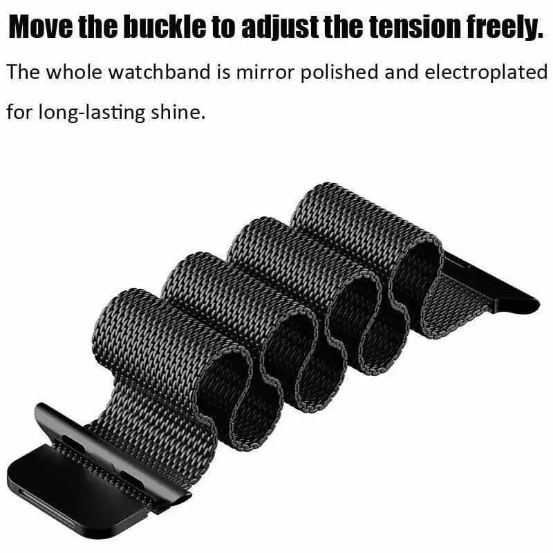 Stainless Steel MAGNETIC band For Apple Watch Ultra 8 7 SE 6 5 4 3 42 38 correa Bracelet strap for iwatch 40mm 44mm 41mm 45mm 49