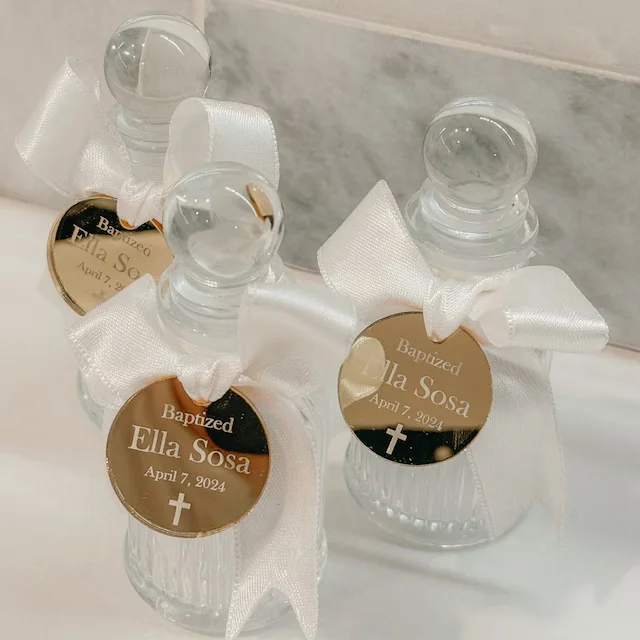 

Бутылочки для святой воды с именем, 5 шт., Agua Bendita