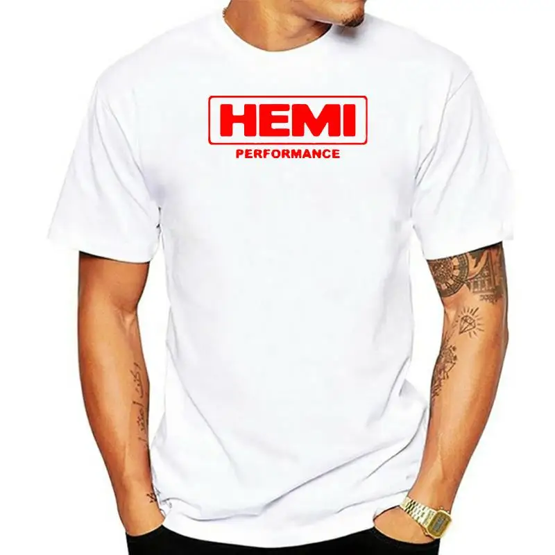 

Новинка, мужская рубашка HEMI PERFORMANCE SPORT CAR с логотипом, белая, черная, американский размер S-XXXL ZM1