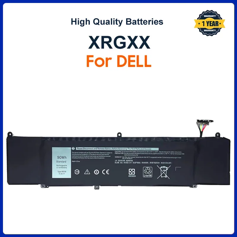 90WH XRGXX Аккумулятор для DELL Alienware M15 M17 R1 ALW15M-D1735R R1725S R1735R R1738R G5 5590 G7 7590 7790 P37E P79F