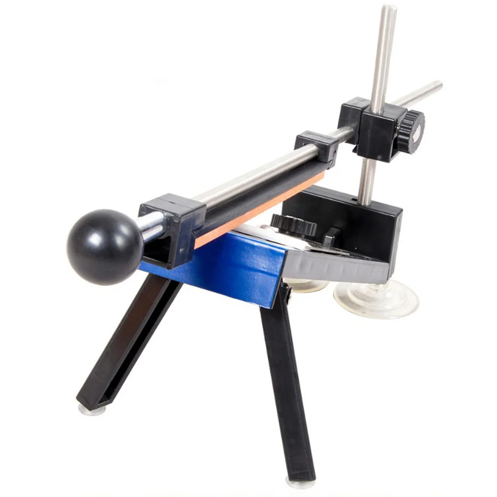 

Multifunctional Professional Fixed-angle Sharpener Kitchen Sharpening System with 4pcs Grindstone