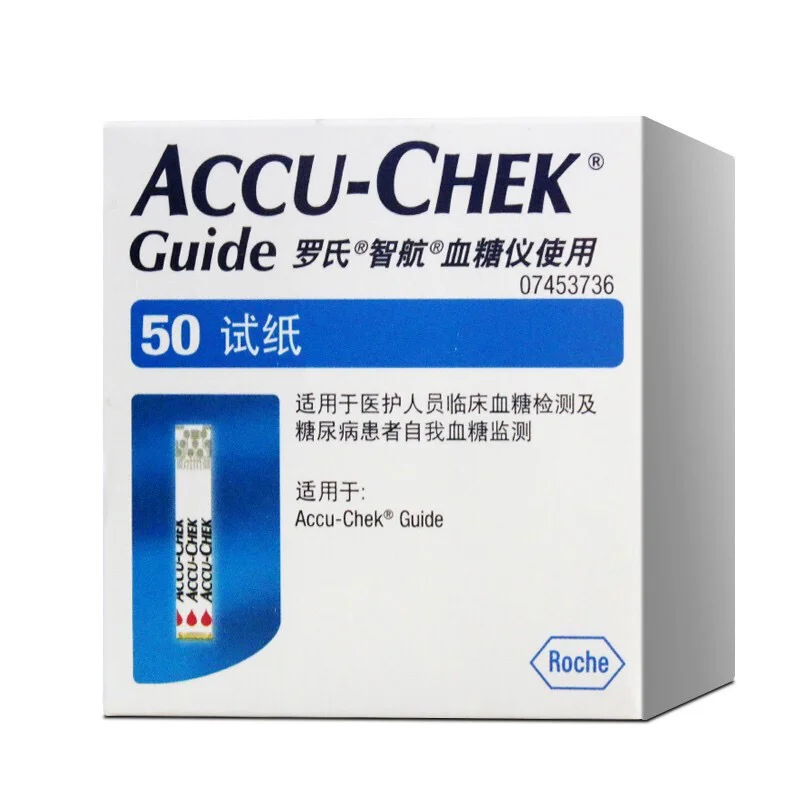 Accu-chek руководство тест-полоски глюкозы в крови 100 шт. (2 * Упаковка из 50) немецкий Roche
