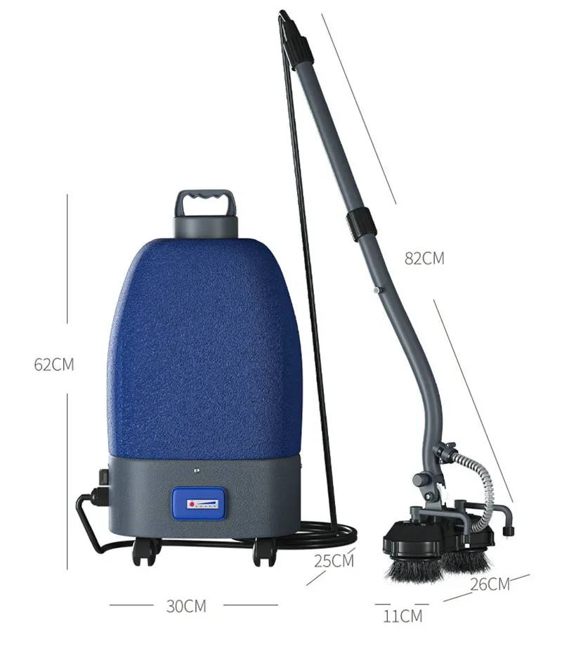 Автомойка Водяной пистолет высокого давления Протирание щетки для одного тела