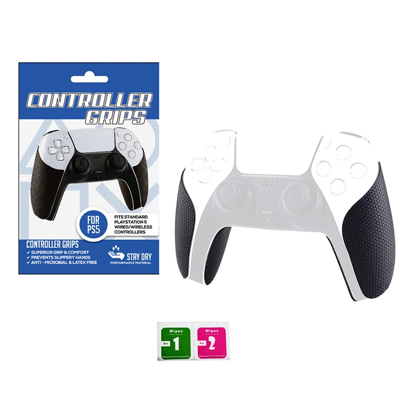 

For PS5 Handle Antislip Sticker Grip Handle Sticker Cover Game Handle Protective Sticker Controller Gamepad Silicone Rubber Case
