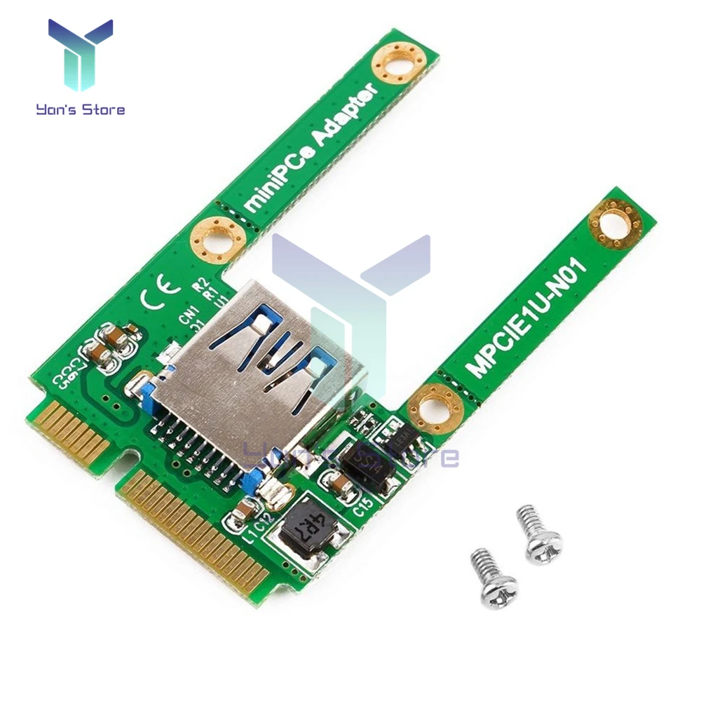 Мини-адаптер для ПК плата расширения со слотом карты PCI-E на USB адаптер интерфейса