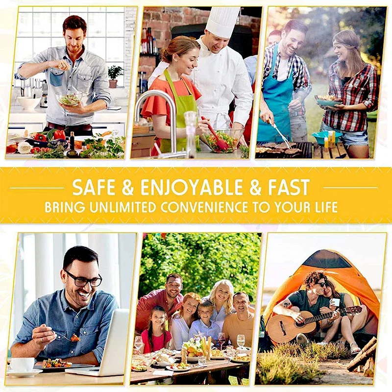 5 шт. многофункциональная ложка и вилка из нержавеющей стали