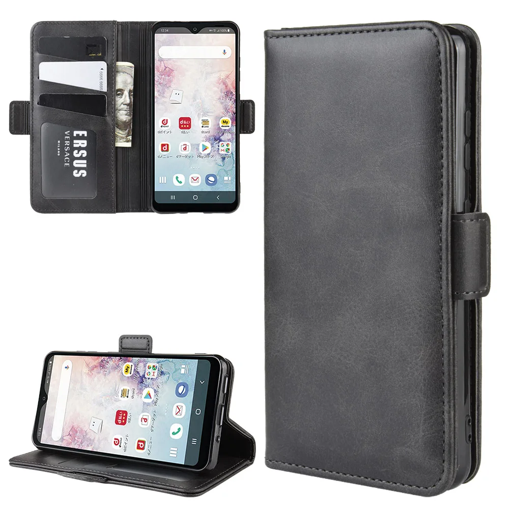 Чехол-книжка для Samsung A20 японский кожаный бумажник флип-чехол подставка держатель