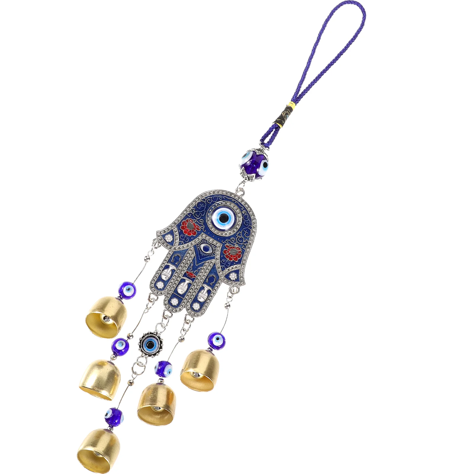 

Balcony Wind Chime Evil Eye Windchime Hanging Windchime Decor Palm Evil Eyes wind Chime