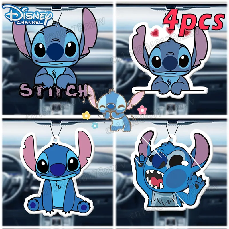 Фото Disney стежок автомобильный освежитель воздуха Подвески мультфильм Милая Ститч украшение для автомобиля ароматерапия таблетки для мужчин №1