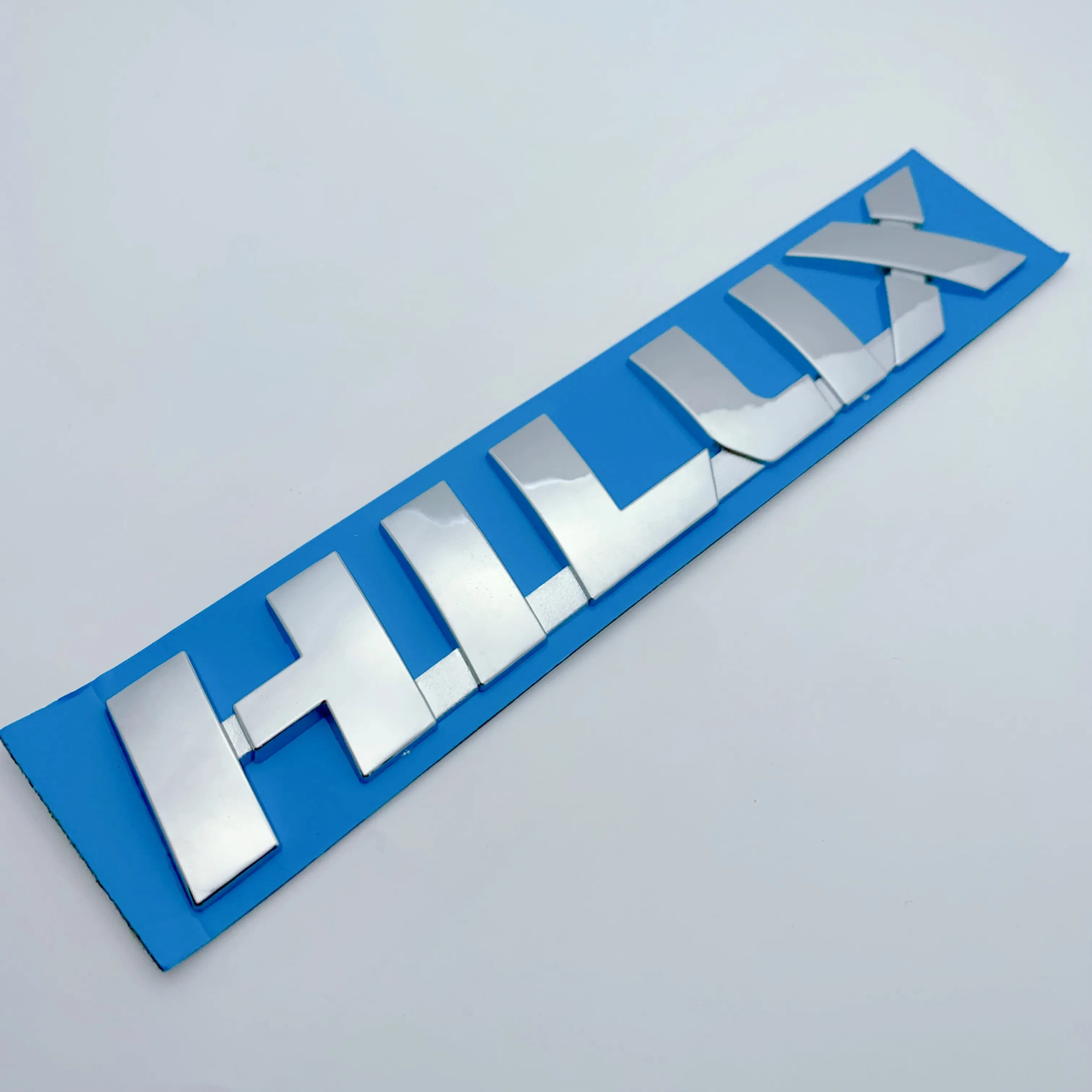 

1pc 5pc 20pc For Toyota HILUX Chrome Car Trunk Letter Logo Badge Emblem Decal Car Styling Auto Accessories Side Sticker 21X3.5cm
