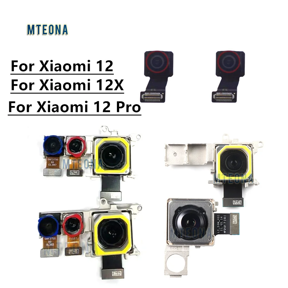

Original For Xiaomi 12 / 12X / 12 Pro Back Main Camera Module Flex Cable 50MP Mi 12 5G Front Macro Ultrawide Cam Smart Phone