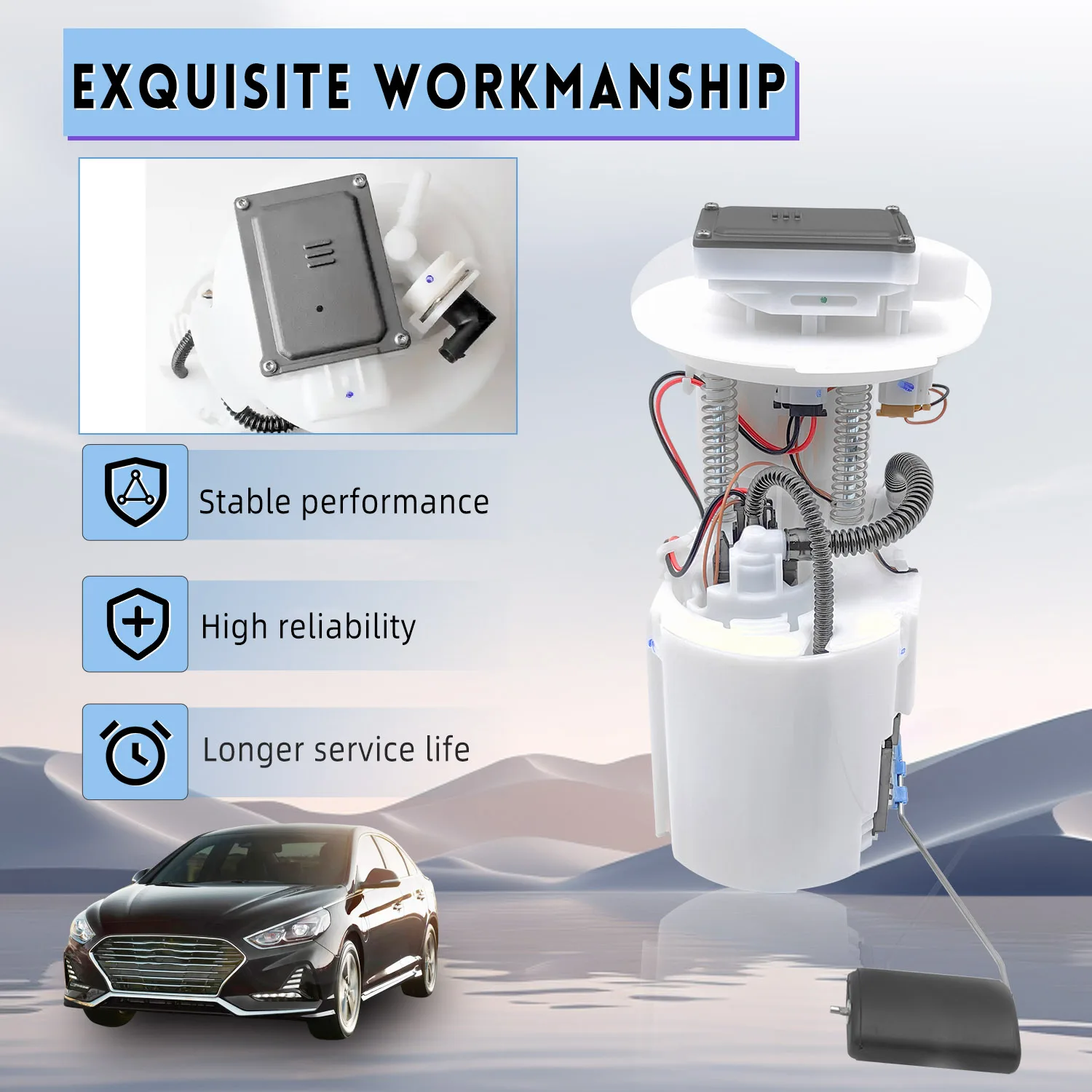 Модуль топливного насоса 31110-D5500 31110-C2500 31111-C1100 для 2015-2019 Hyundai Sonata 2016-2020 Kia Optima 2017 Cadenza