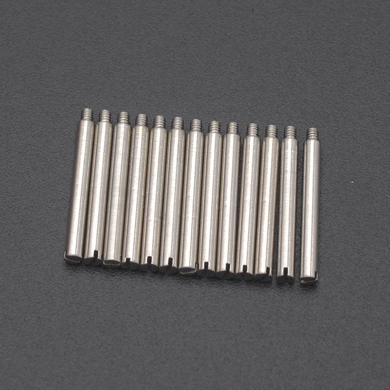 2pcs/Set Watch Band Strap Accessories fit Daytona Submariner Watch Stainless Steel Screw Parts Watch Strap Screw Tube Bar