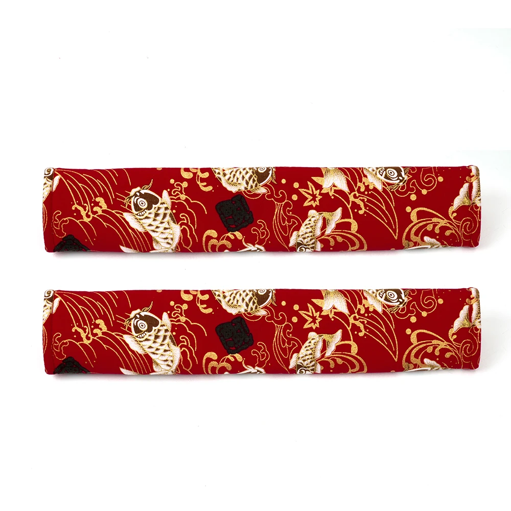 RASTP-универсальный 2 шт., чехол для автомобильных ремней безопасности, чехлы для автомобильных ремней безопасности, тканевый протектор в стиле JDM, ремни безопасности, наплечная накладка RS-BAG078