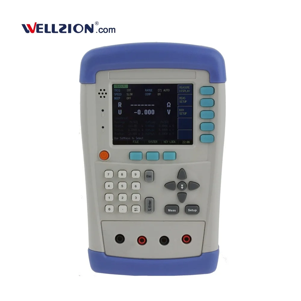 

AT518,0.05% Accuracy Four-terminal Resistance Test DC Resistance Meter