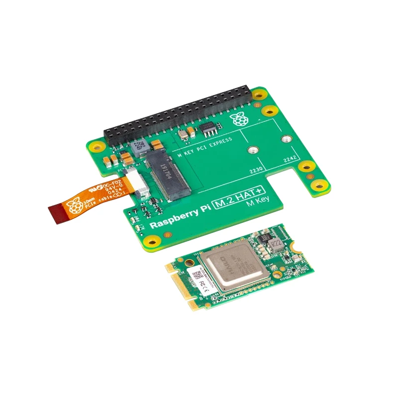 Официальный Оригинальный Raspberry Pi AI Kit Hailo-8L Module с M.2 HAT + 13 топов вычислительных