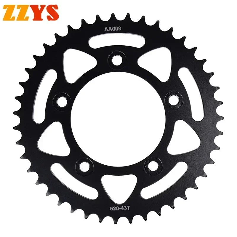 Задняя звездочка с зубьями 520 39T 43T 46T звездная шестерня свободное колесо для Ducati