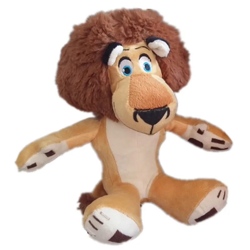 

New Cute Movie Catoon Madagascar Alex Lion Plush 18CM For Girls Boys Kids Stuffed Animals Toys Children Gifts