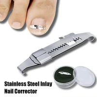 2pcs ingrown toe nail correction tool toenail straightening correctors patch tool kit nail repair orthosis foot care tool