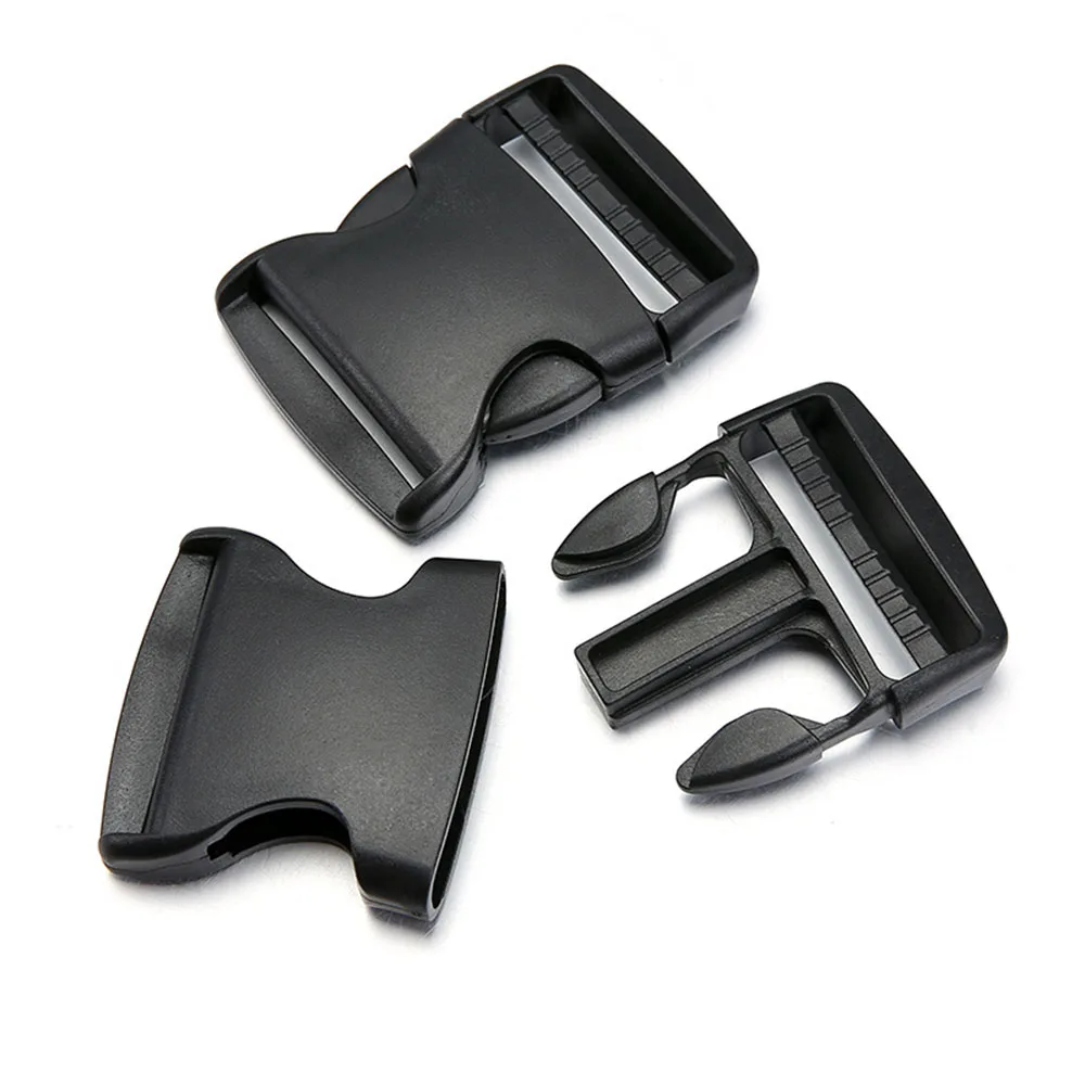 

2Pcs 38mm Plastic Arched Side Release Buckle Plastic Curved Backpack Straps For Backpack Straps Webbing Bag Parts