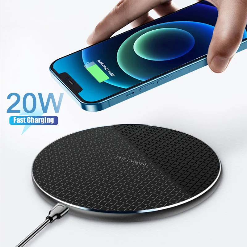

20W Fast Wireless Charger Dock For Samsung Galaxy S10 S9 S8 Note 9 USB Qi Charging Pad for iPhone 11 Pro XS Max XR 8 Plus 12 13