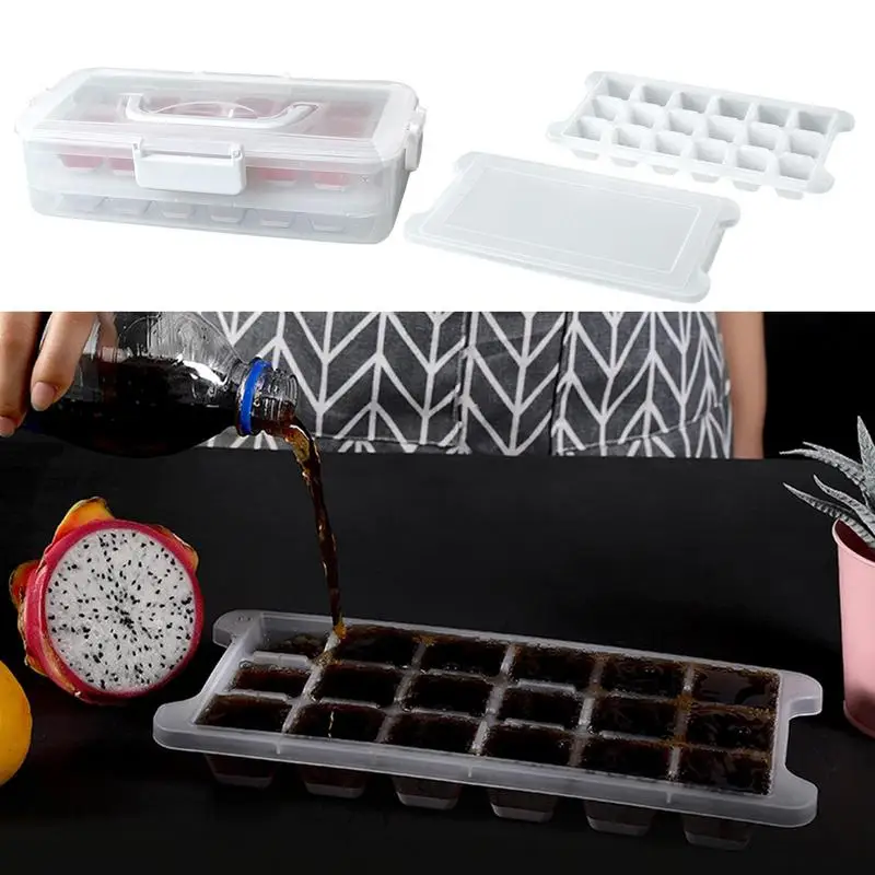 

Ice Moulds Leak-proof And Easy Release Ice Box Ice Cube Makes For Whiskey Cocktails Baby Food And Other Drink Decor