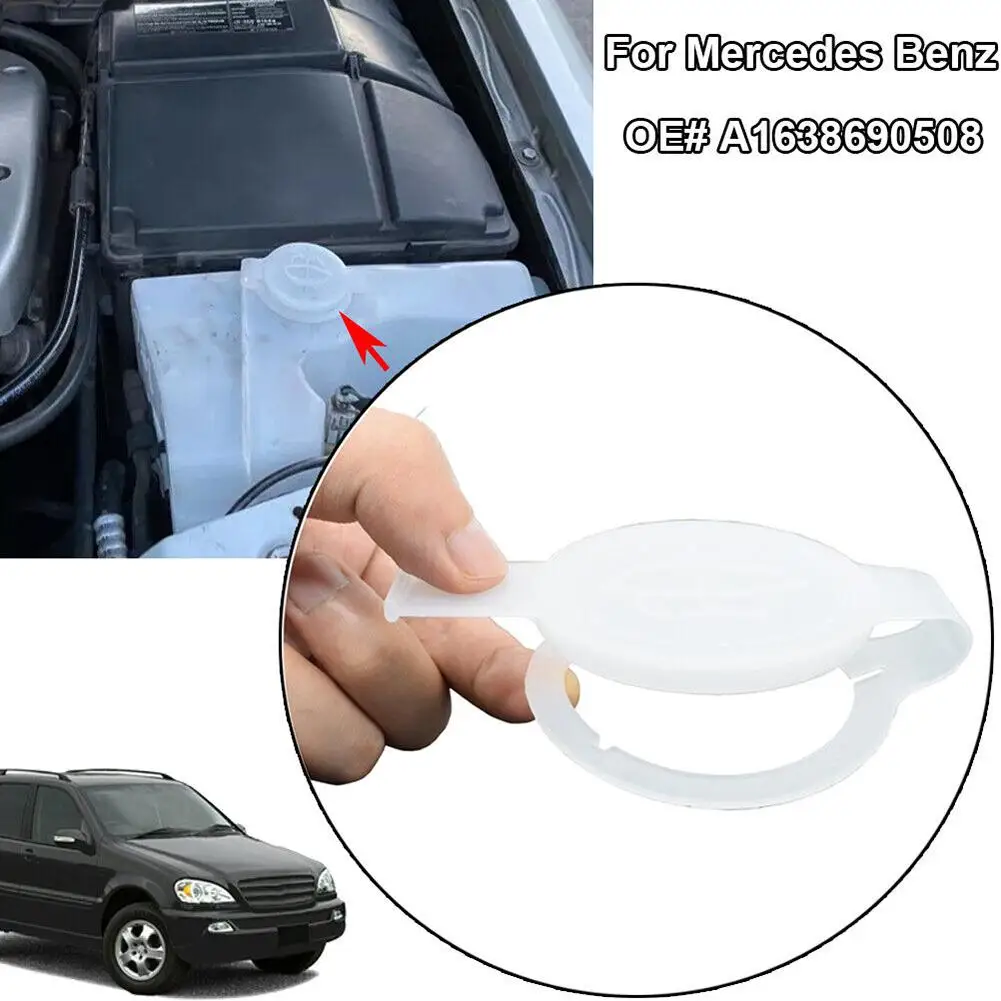 

Windshield Wiper Washer Fluid Reservoir Cover Suitable For Mercedes Ben Z W163 ML-Class A1638690508 Water Tank Bottle Cap