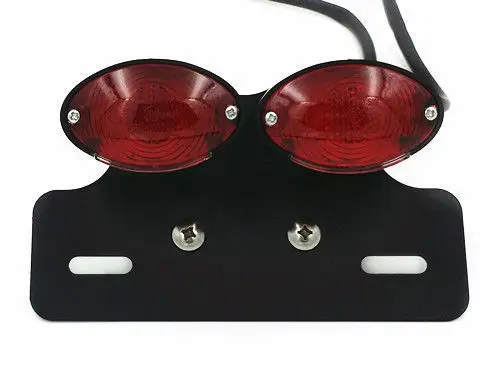 

Oval LED Brake Running Tail Light for Harley Honda Yamaha Suzuki Cafe Racer CB