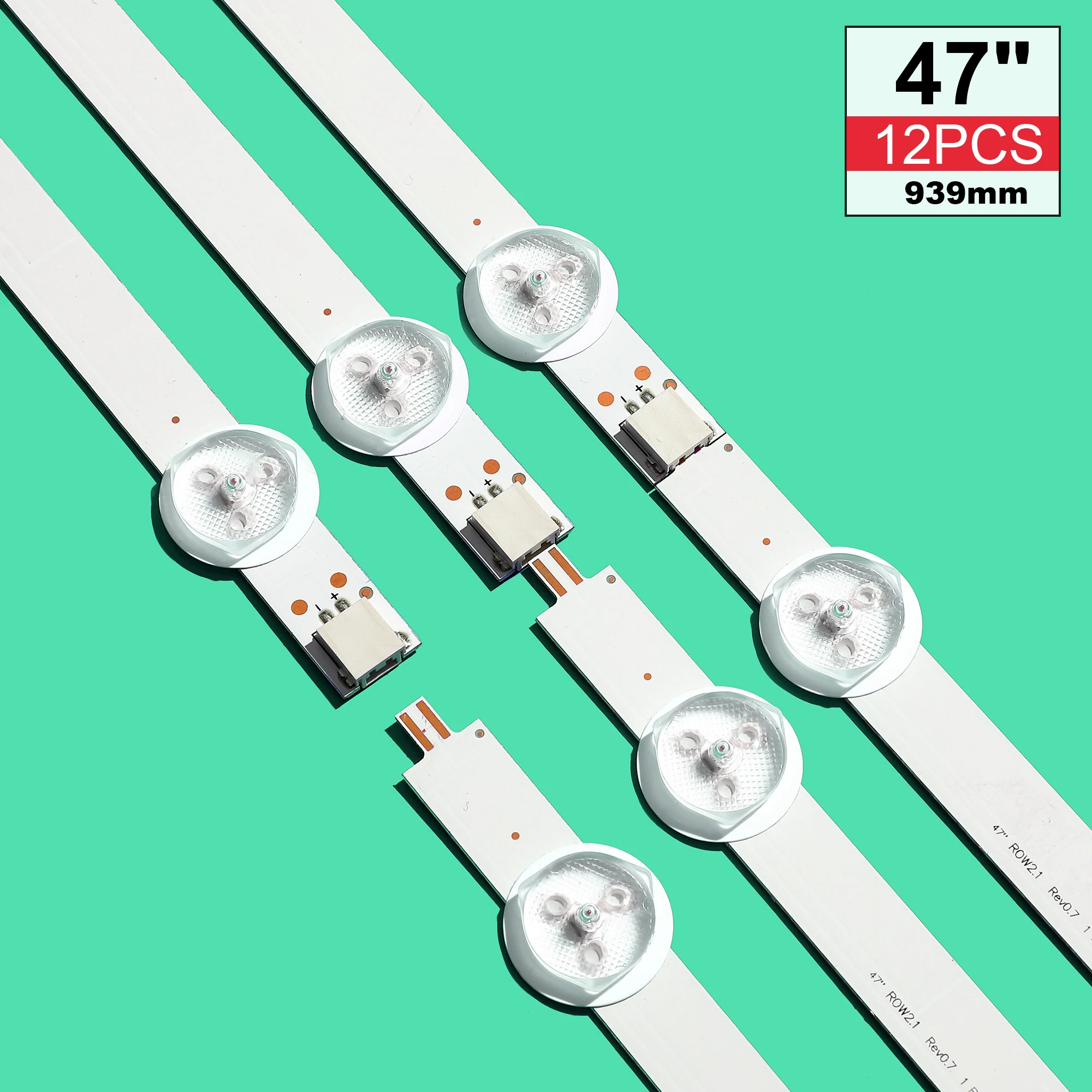 12 шт. x 47 &quotR1/R2/L1/L2 светодиодная подсветка фонарь для фонаря 47LN519C 6916L-1174A 6916L-1175A