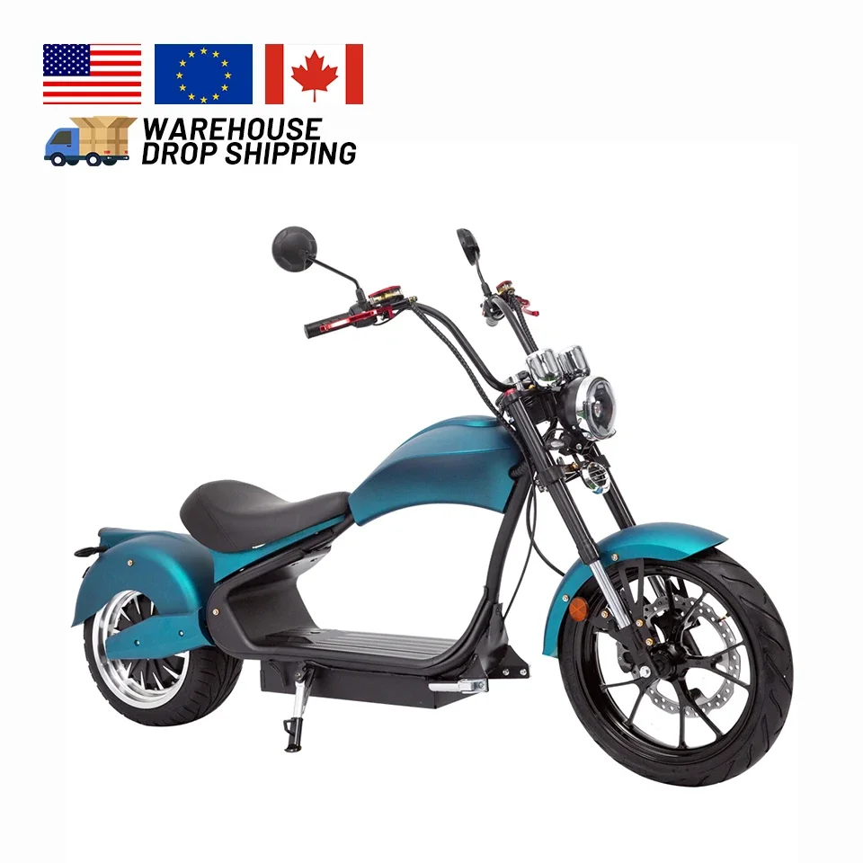 Электронный скутер Chopper EEC COC Fat Tire 4000 Вт 75 км/ч