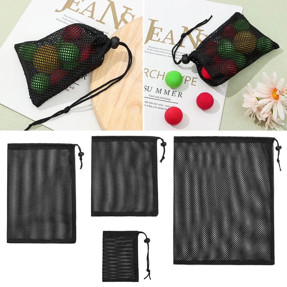 

Travel Outdoor Home Multi Purpose Mesh Drawstring Bag Storage Bag Laundry Bag Stuff Sack