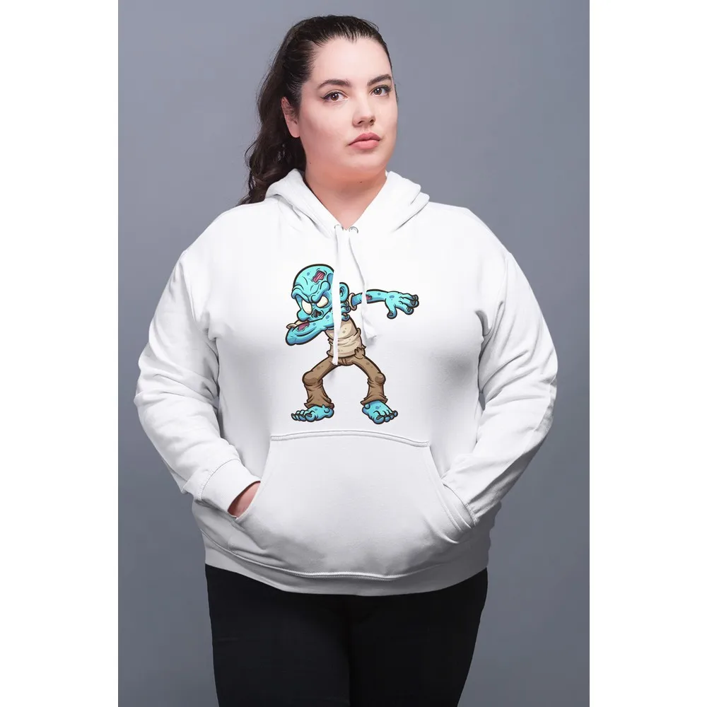

Dorlie Wear Dab делает Зомби Черный Женский свитшот с капюшоном