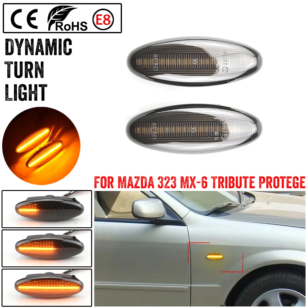 Последовательный указатель поворота для Mazda B2500 Pick up 323 Tribute Protege Astina Lantis