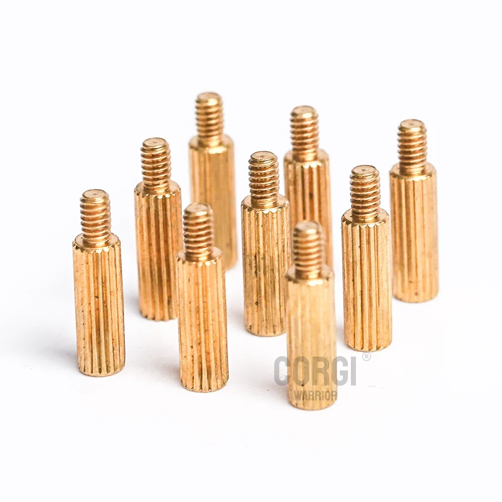 140-320 M2 Мужской Женский Круглый Латунные стойки Проставки Винты Гайки Ассортимент