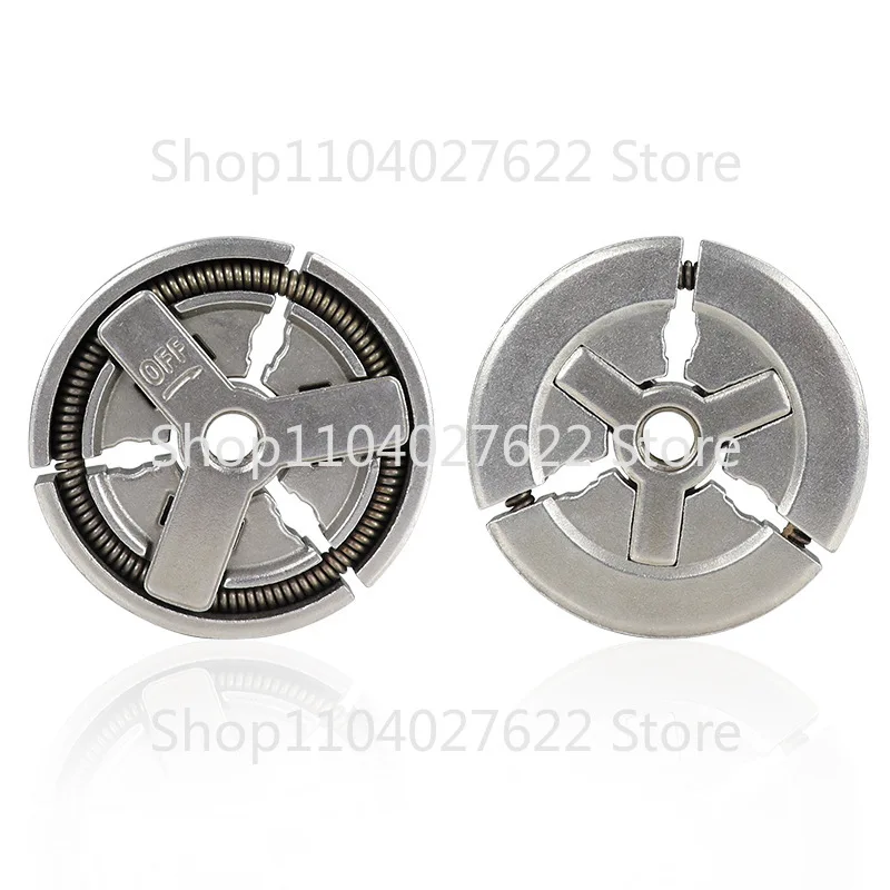 Диск цепной пилы муфты барабан сцепления + крышка игольчатый подшипник для 45cc 52cc